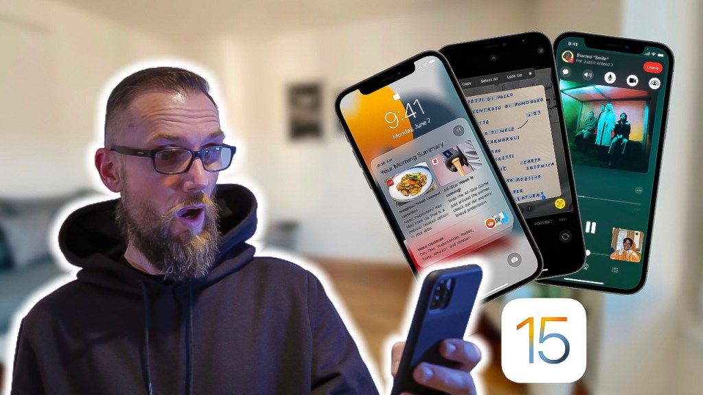 Premiers retours sur iOS&nbsp;15