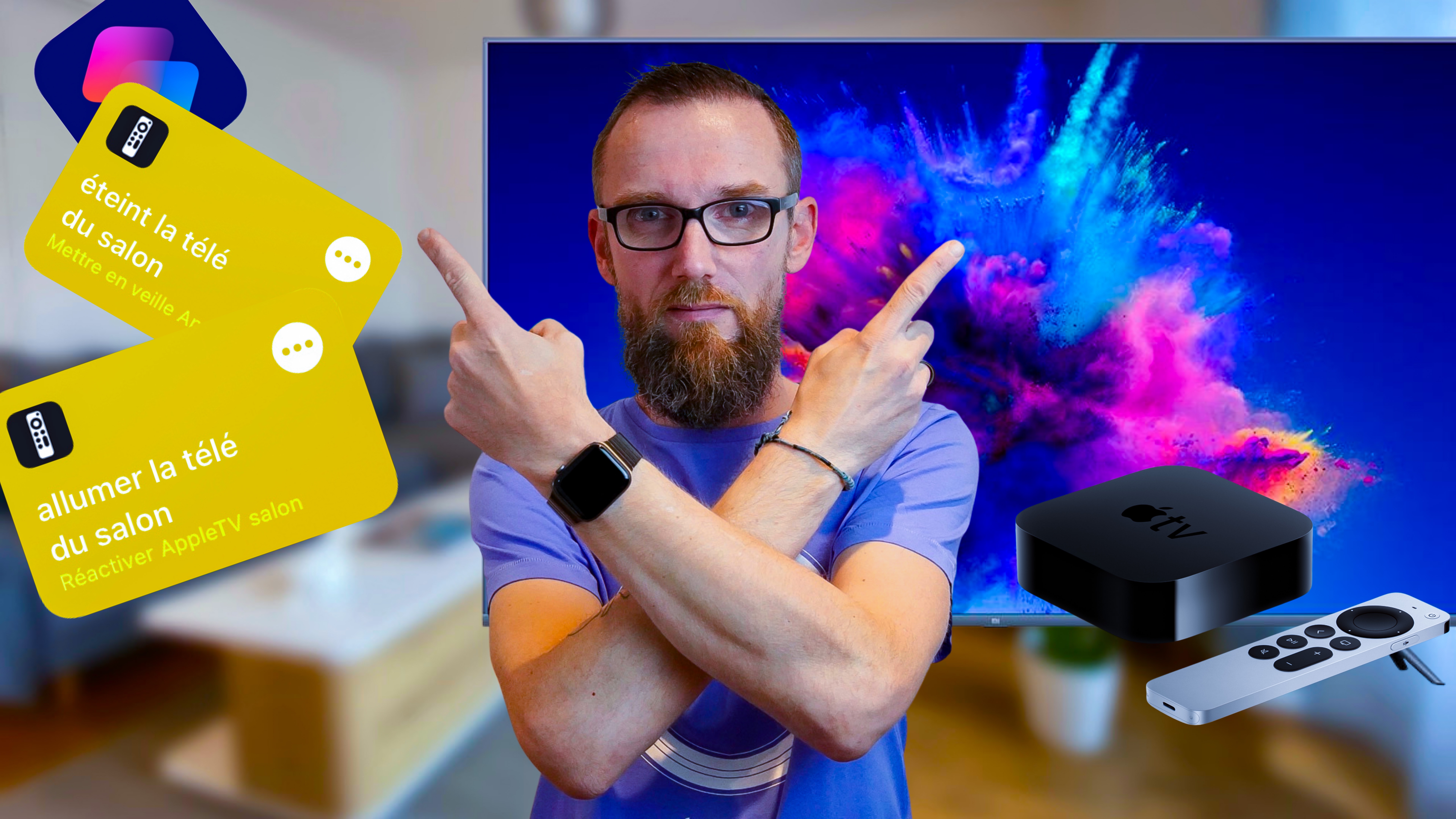 Comment allumer et éteindre la télévision grâce à Siri ?