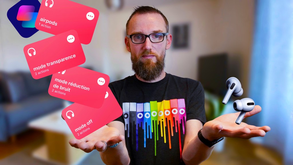 Utiliser ses AirPods Pro avec des&nbsp;raccourcis