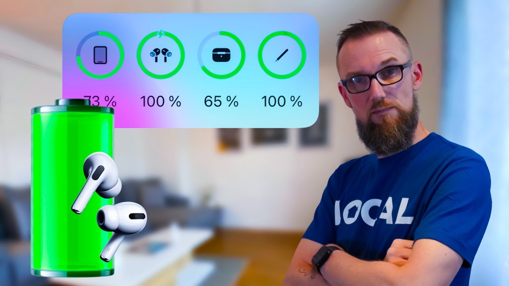 Comment voir le pourcentage de batterie des AirPods sur n’importe quel appareil Apple&nbsp;?