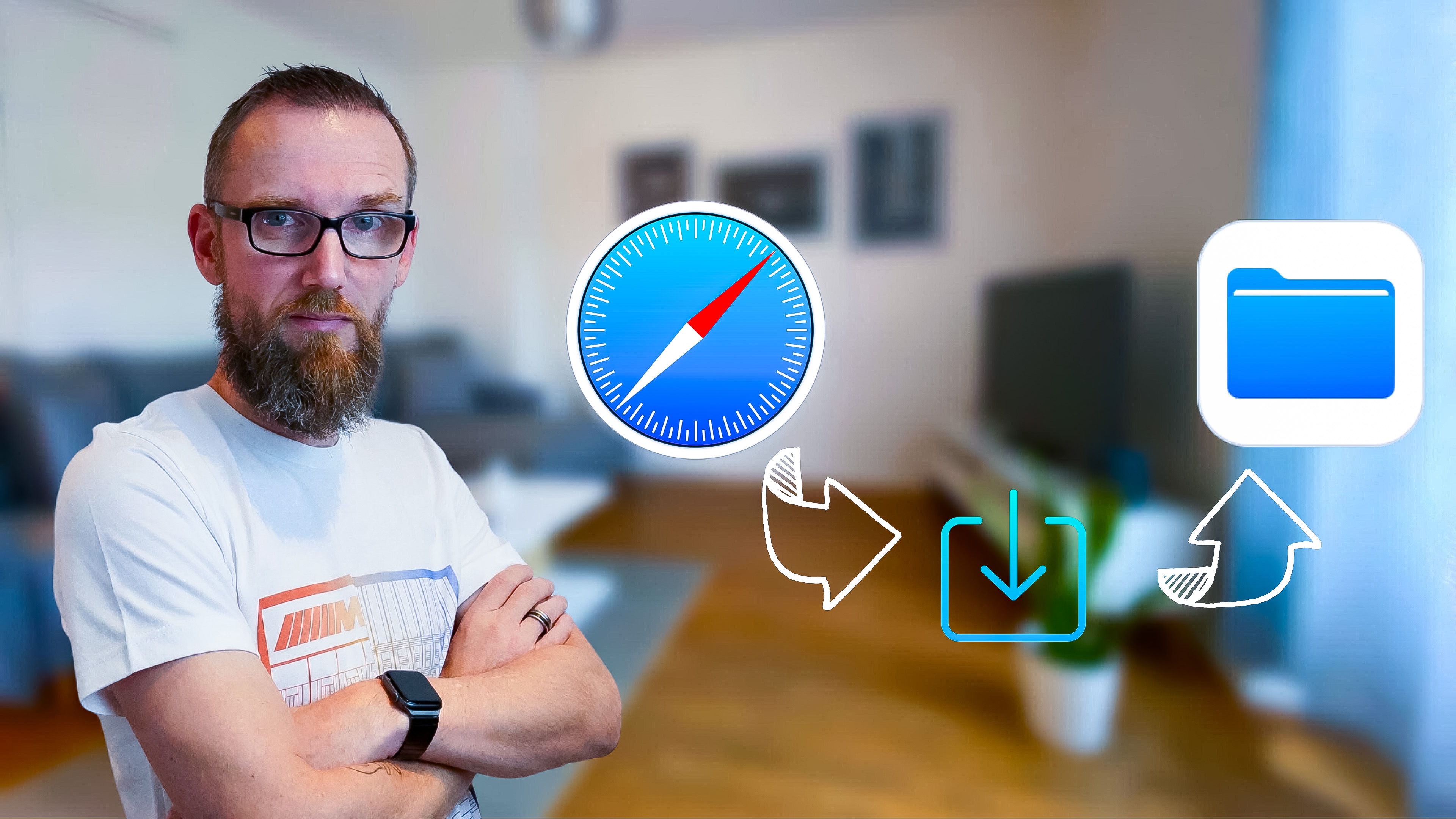 Comment modifier l’endroit où les éléments Safari téléchargés sont enregistrés ?