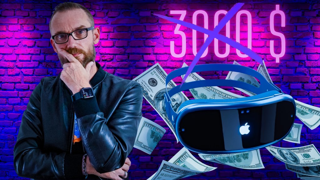 Le casque AR/VR d’Apple ne coûtera pas&nbsp;3000$