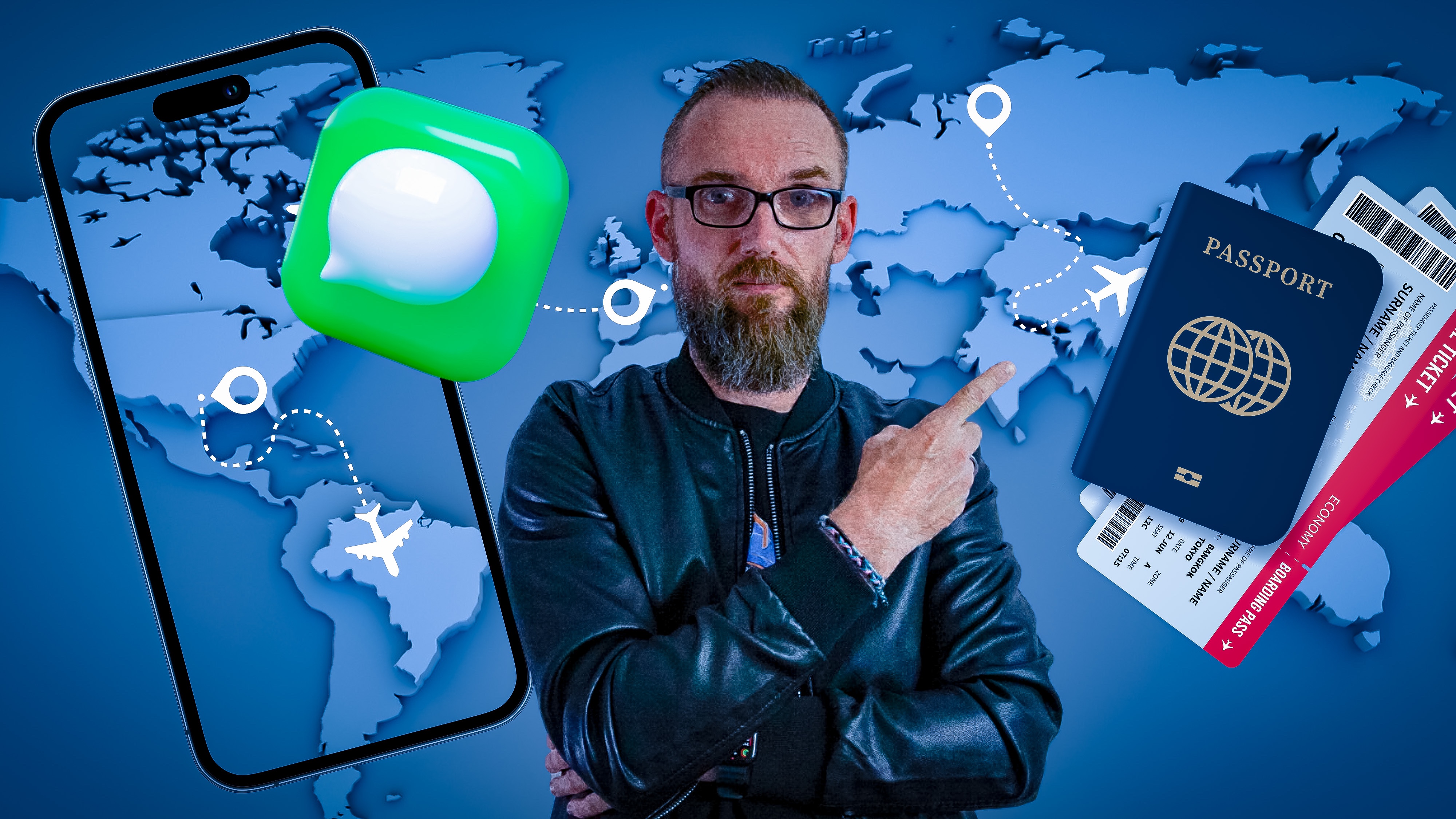 Partager votre voyage à vos proches avec iMessage