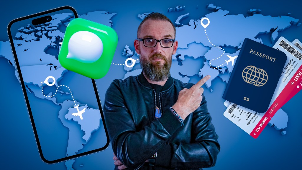 Partager votre voyage à vos proches avec&nbsp;iMessage