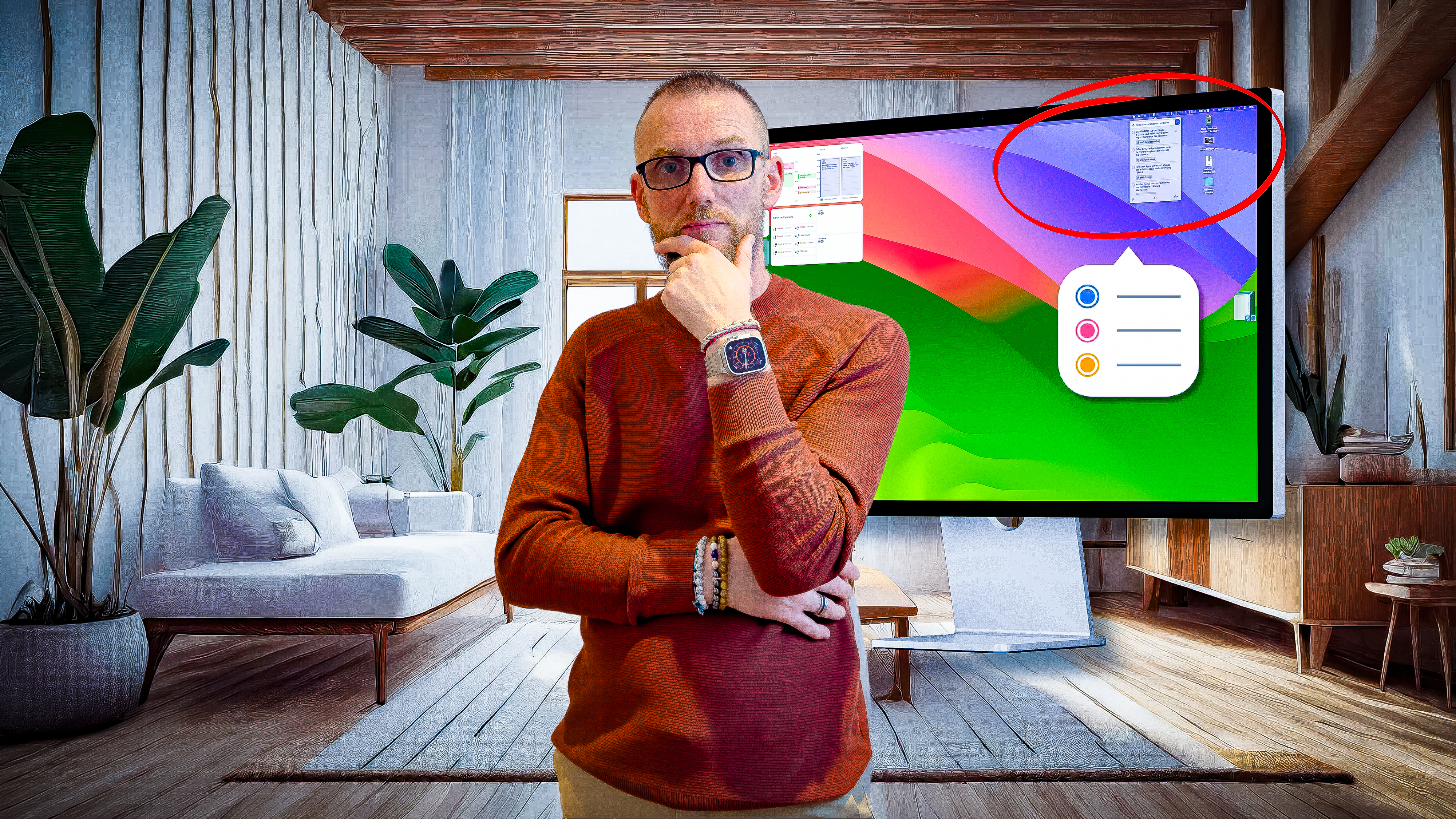 Afficher vos rappels dans la barre des menus de votre Mac