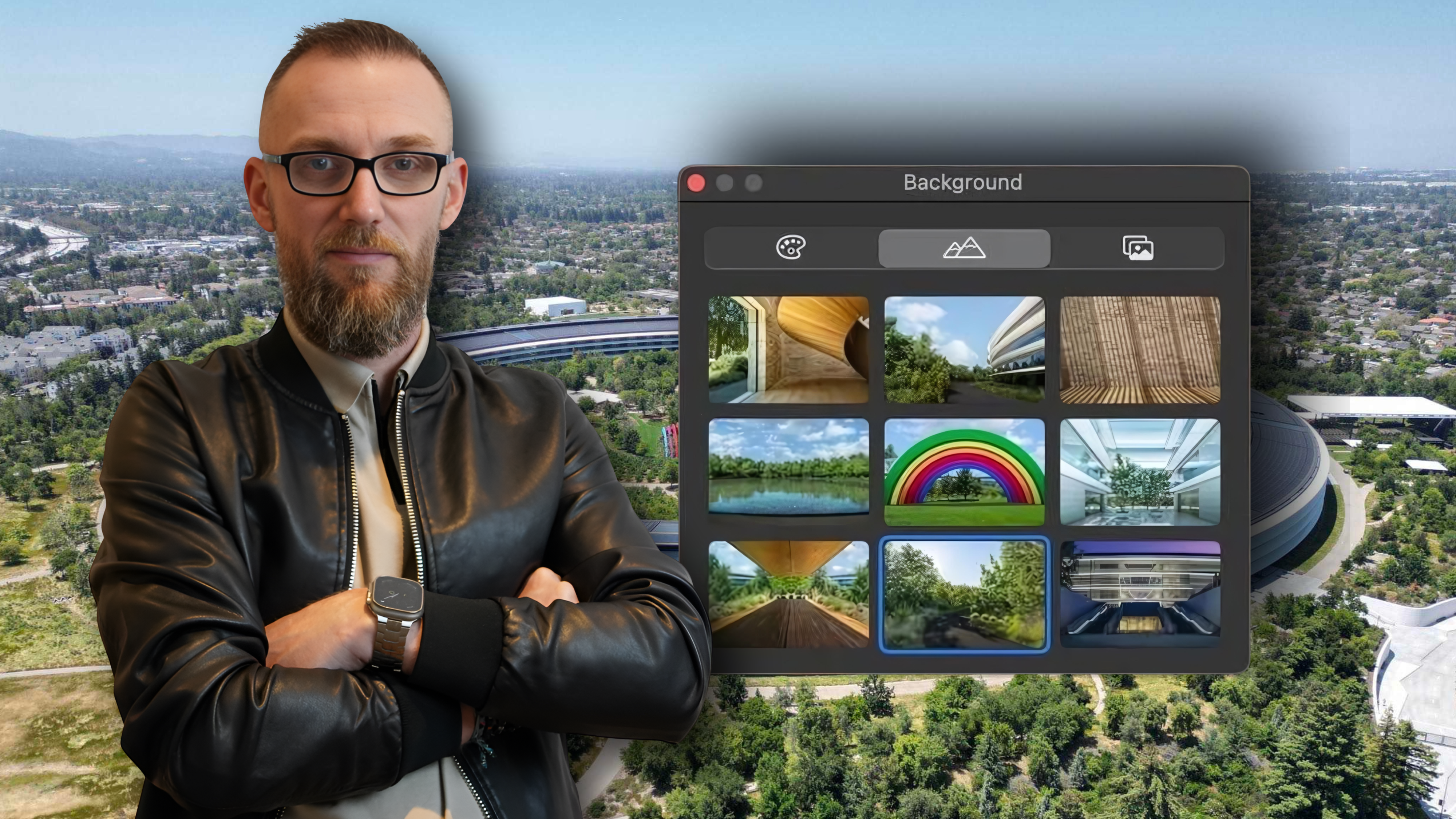 Améliorer vos appels vidéo avec des arrières-plans uniques sur MacOS Séquoia