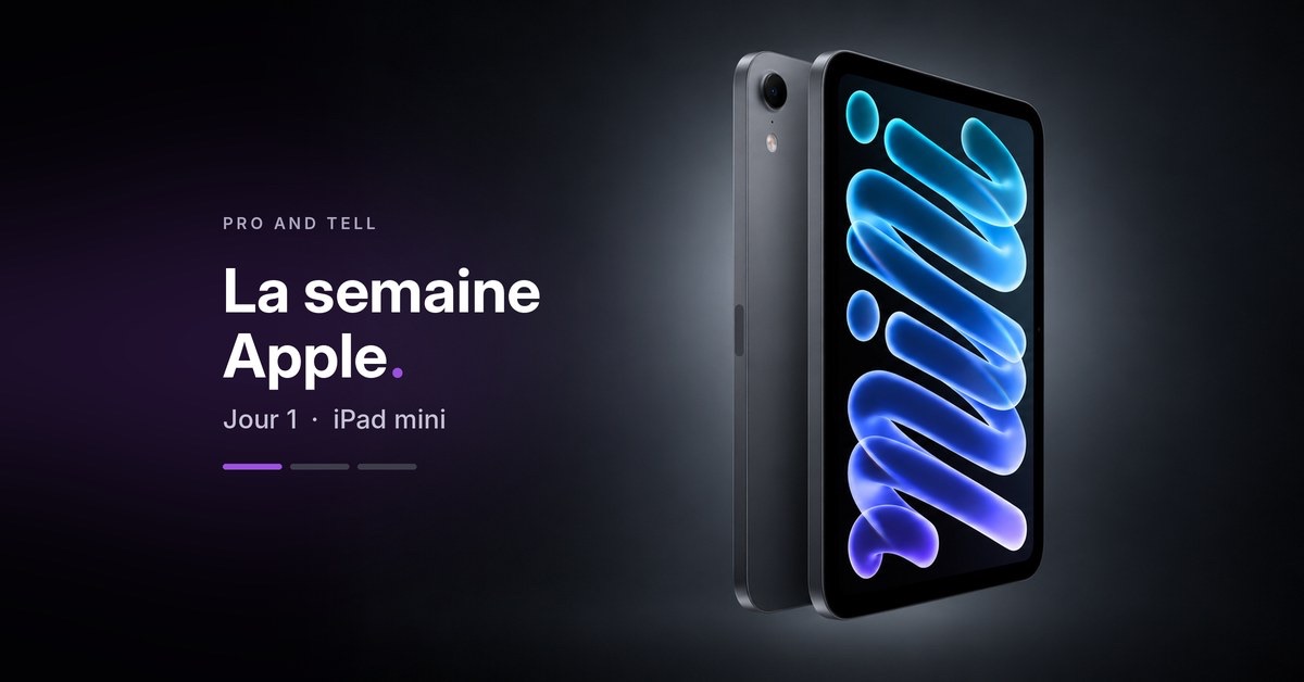Le nouvel iPad mini passe à l’OLED, et à 759 euros